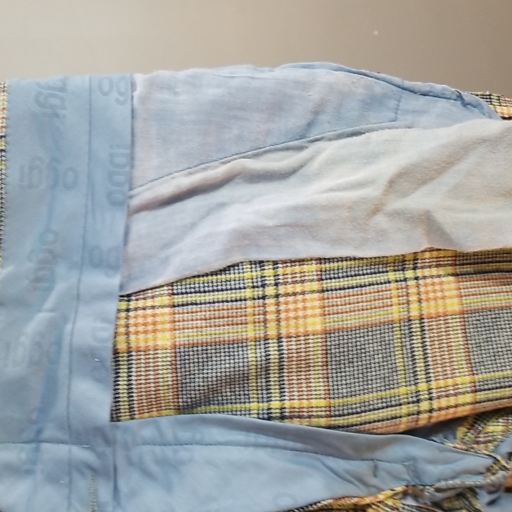 Vintage 1970’s wool blend Oggi Jaquardi Inc. Size 38 made in canada suit plaid - Picture 16 of 17